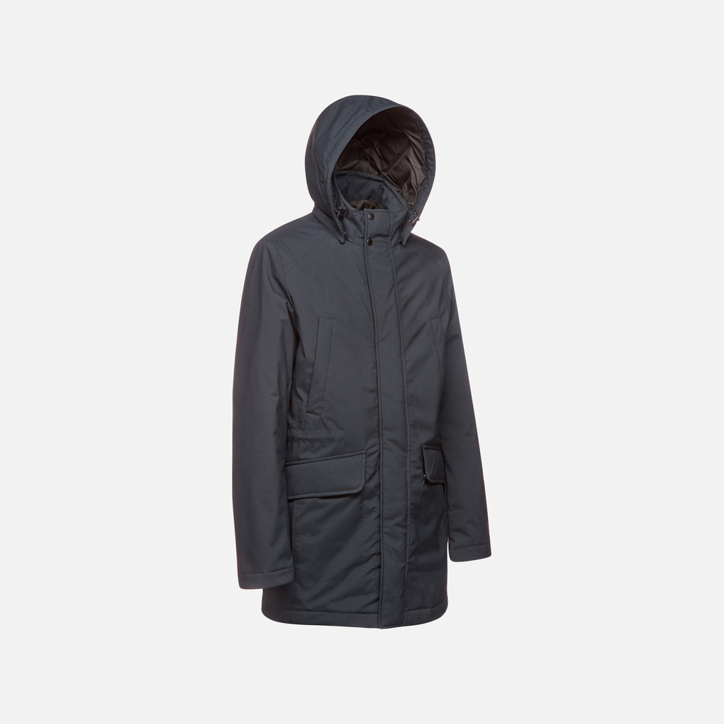 long parka ANDALO MAN Sky captain - image number 2 | GEOX