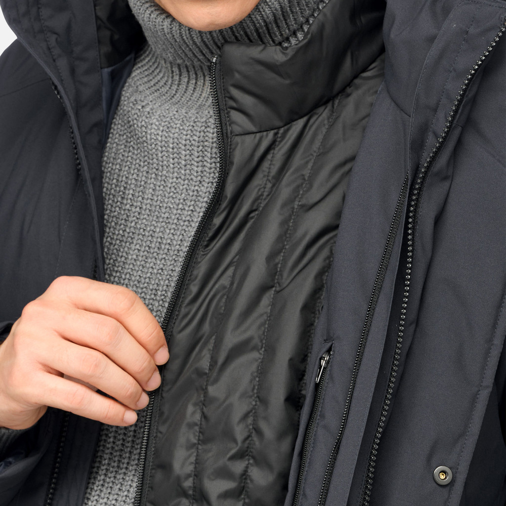 long parka ANDALO MAN Sky captain - image number 8 | GEOX