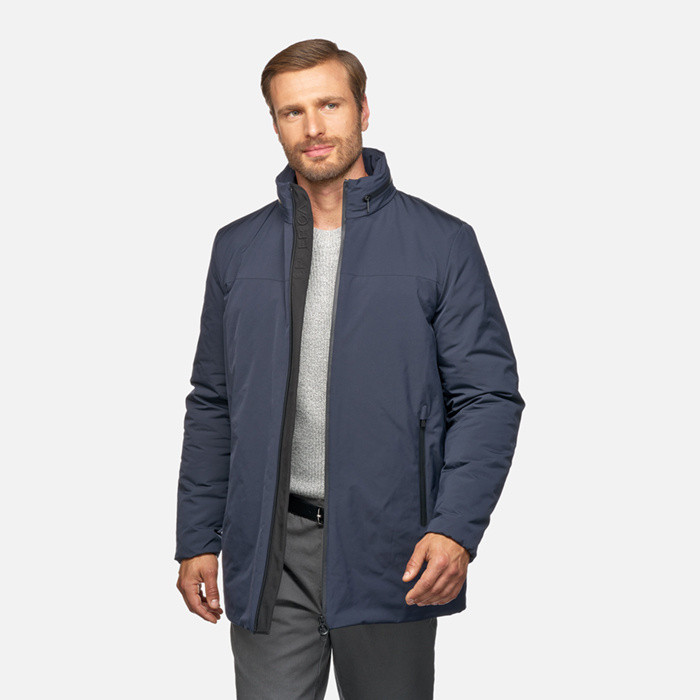 Chaqueta entretiempo SPHERICA HOMBRE Azul medianoche | GEOX