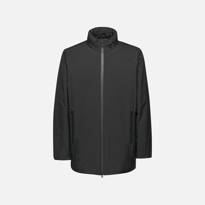 Mid-season jacket SPHERICA MAN Black | GEOX