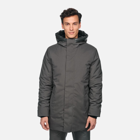 long parka SPHERICA MAN Anthracite - image number 1 | GEOX