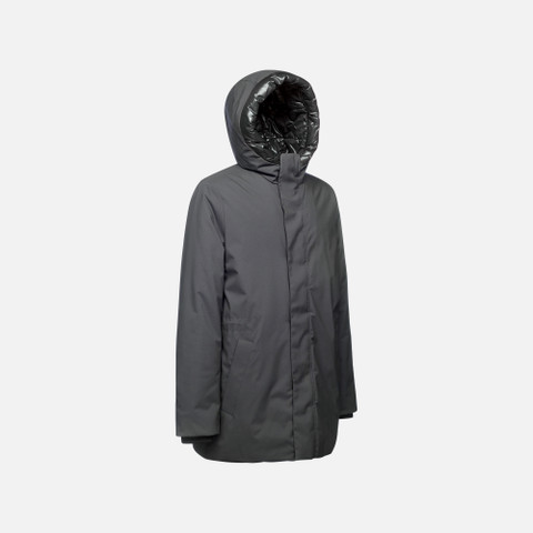 long parka SPHERICA MAN Anthracite - image number 2 | GEOX