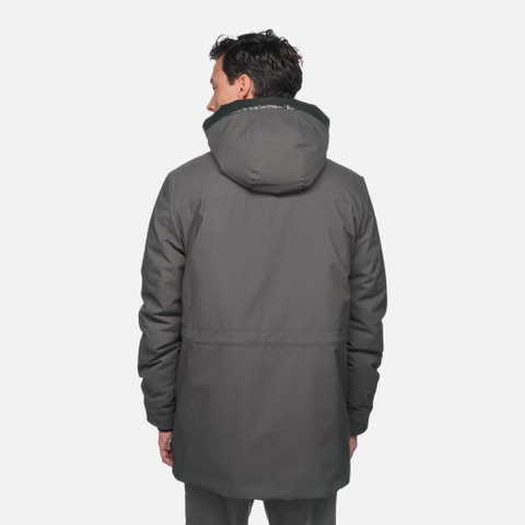 long parka SPHERICA MAN Anthracite - image number 5 | GEOX