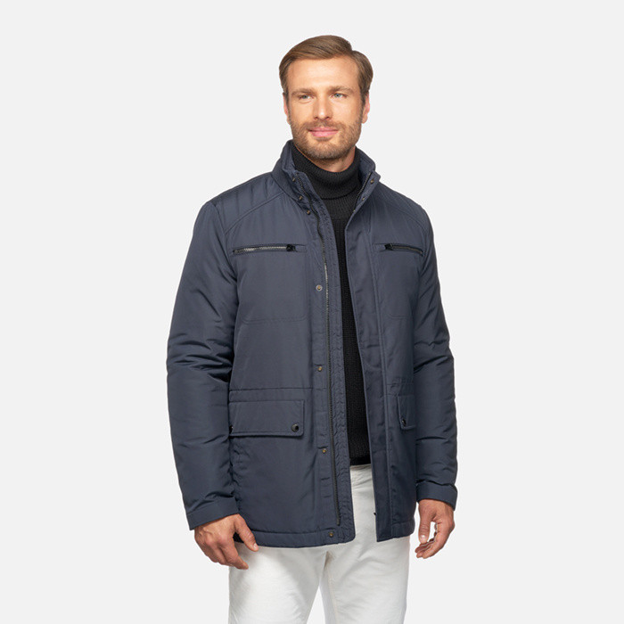 Veste mi-saison RENNY HOMME Bleu nuit | GEOX