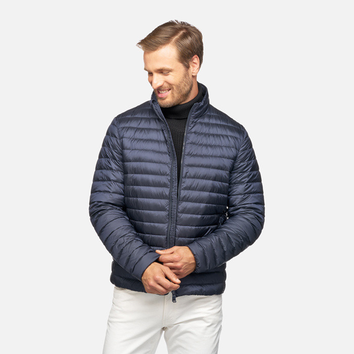 Short down jacket WARRENS MAN Sky captain | GEOX