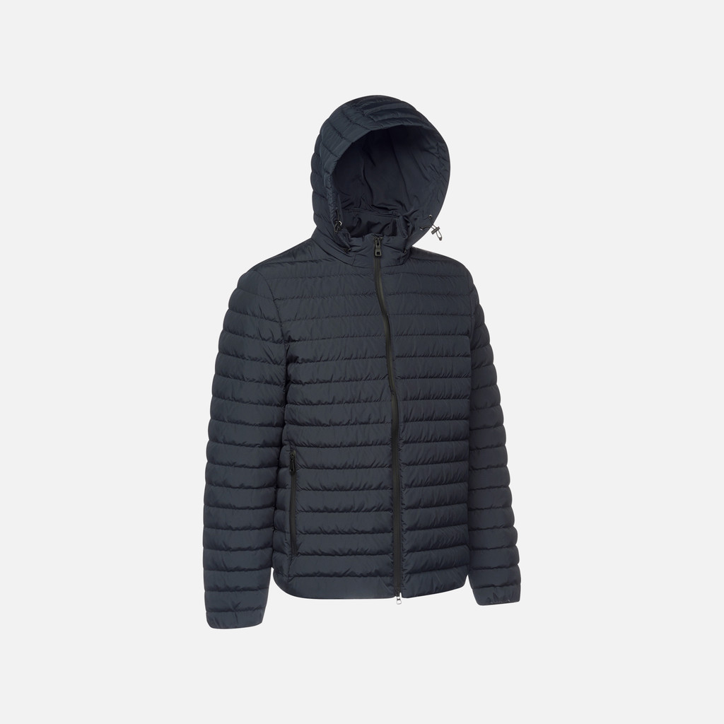 short down jacket ASCANIO MAN Sky captain - image number 2 | GEOX