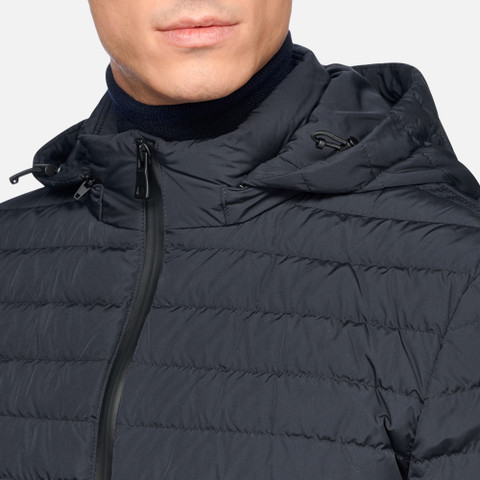 short down jacket ASCANIO MAN Sky captain - image number 8 | GEOX
