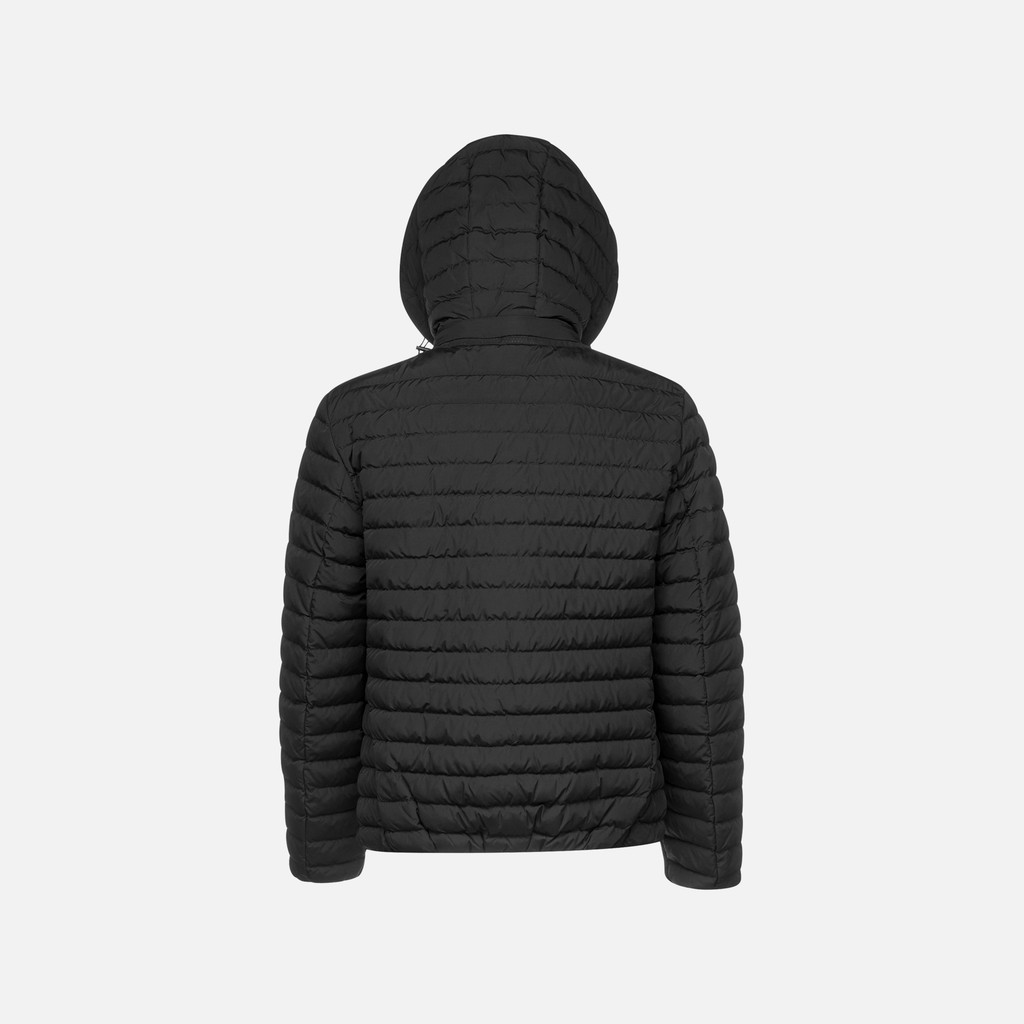 Geox chloo black down jacket hotsell