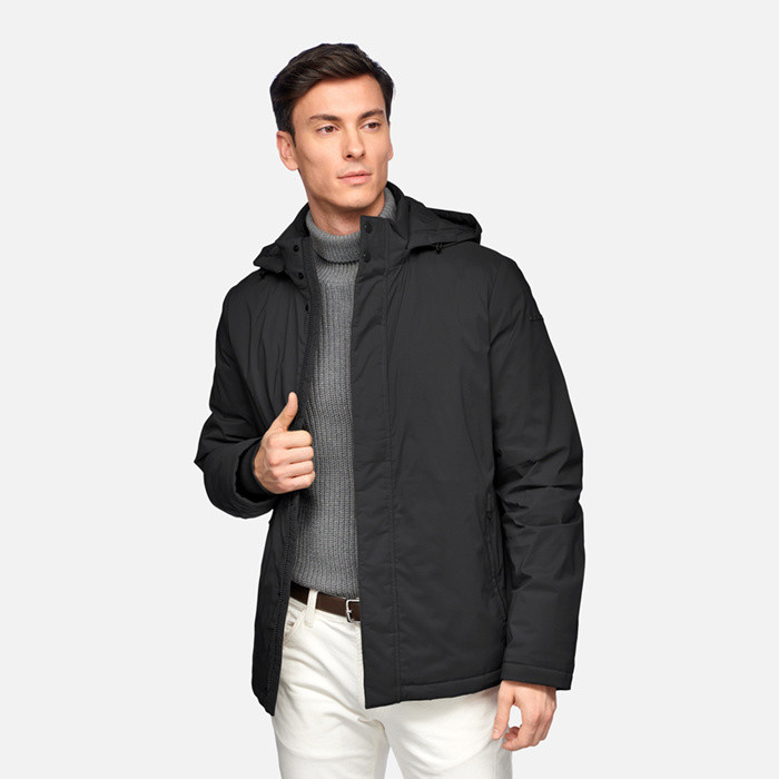 Abbigliamento Uomo Giacche Giubbotti Piumini Parka Geox