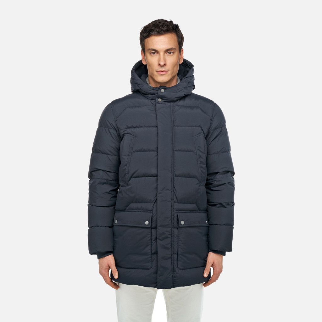 long parka ELVER MAN Sky captain - image number 1 | GEOX