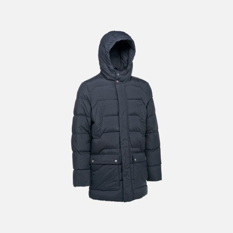 long parka ELVER MAN Sky captain - image number 2 | GEOX