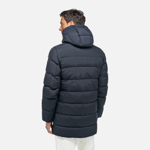 long parka ELVER MAN Sky captain - image number 5 | GEOX