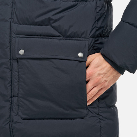 long parka ELVER MAN Sky captain - image number 8 | GEOX