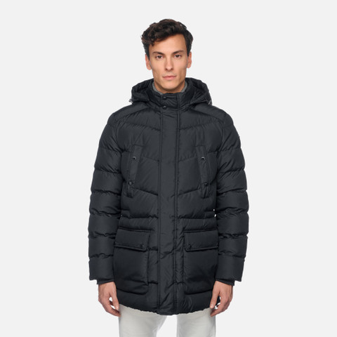 Long parka LEITAN MAN Sky captain - image number 1 | GEOX