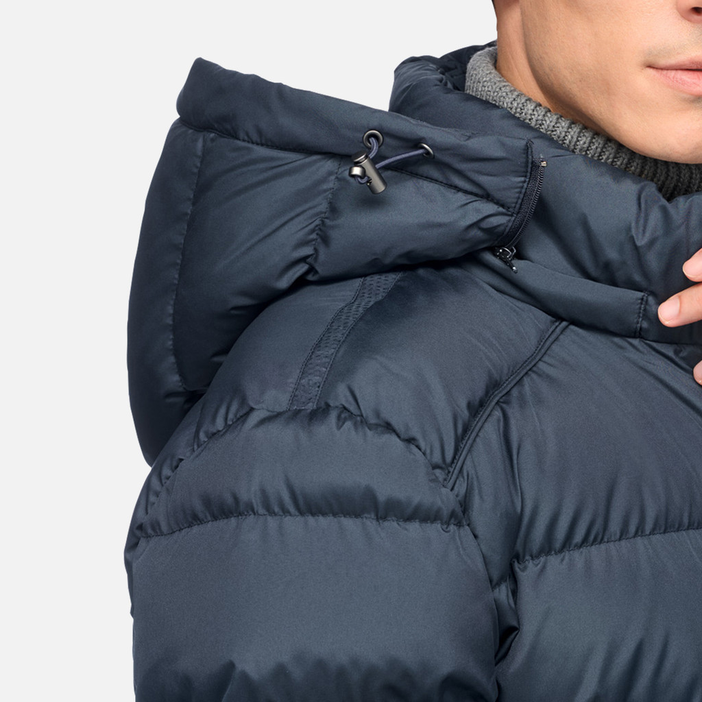 Geox® LEITAN MAN: Dress blues Quilted jacket | Geox ®