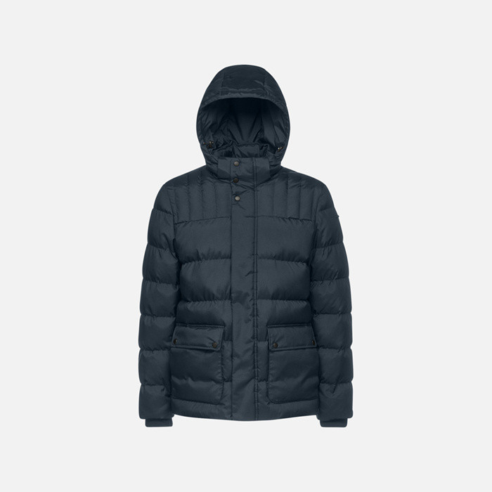 Giacche Formali Giacche Corte Parka Bomber Uomo Geox