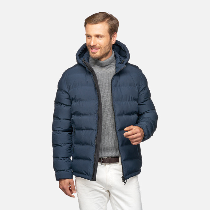 Men s Clothing Collection Jackets and Down Jackets Geox