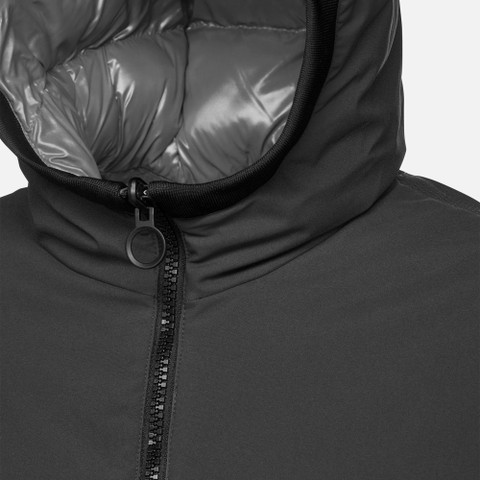 Reversible jacket SPHERICA MAN Black/Morel - image number 7 | GEOX