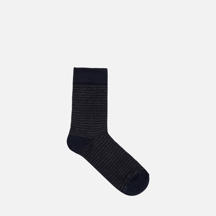Short socks TWO-PACK SOCKS MAN Anthracite/Navy blue | GEOX