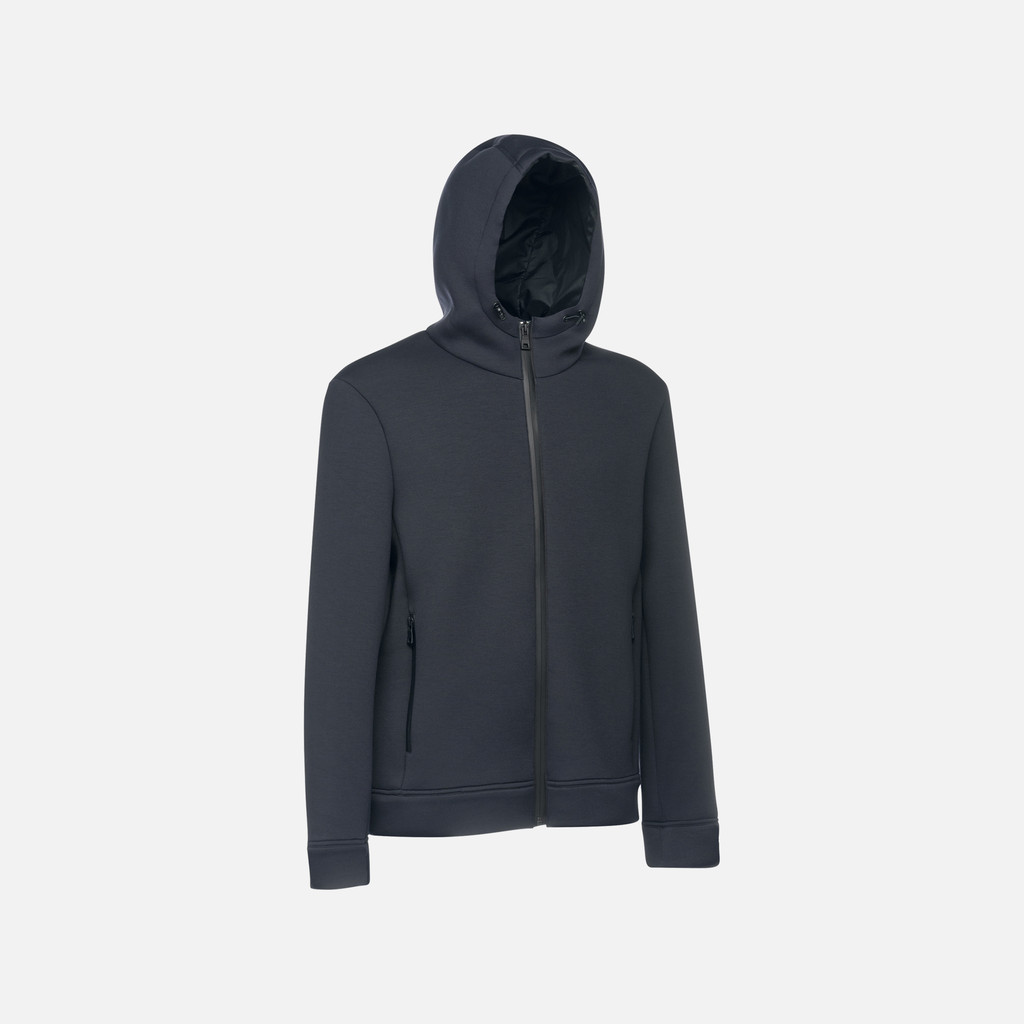 Hoodie SWEATER MAN Sky captain - image number 2 | GEOX
