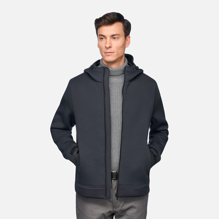 Hoodie SWEATER MAN Sky captain | GEOX