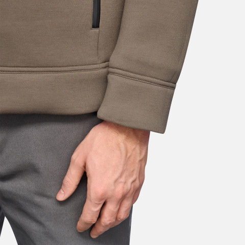 Hoodie SWEATER MAN Morel - image number 3 | GEOX