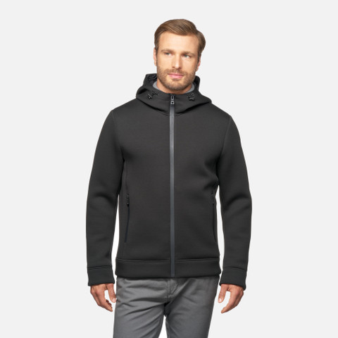 Hoodie SWEATER MAN Black - image number 1 | GEOX