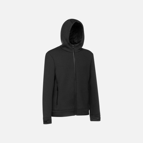 Hoodie SWEATER MAN Black - image number 2 | GEOX