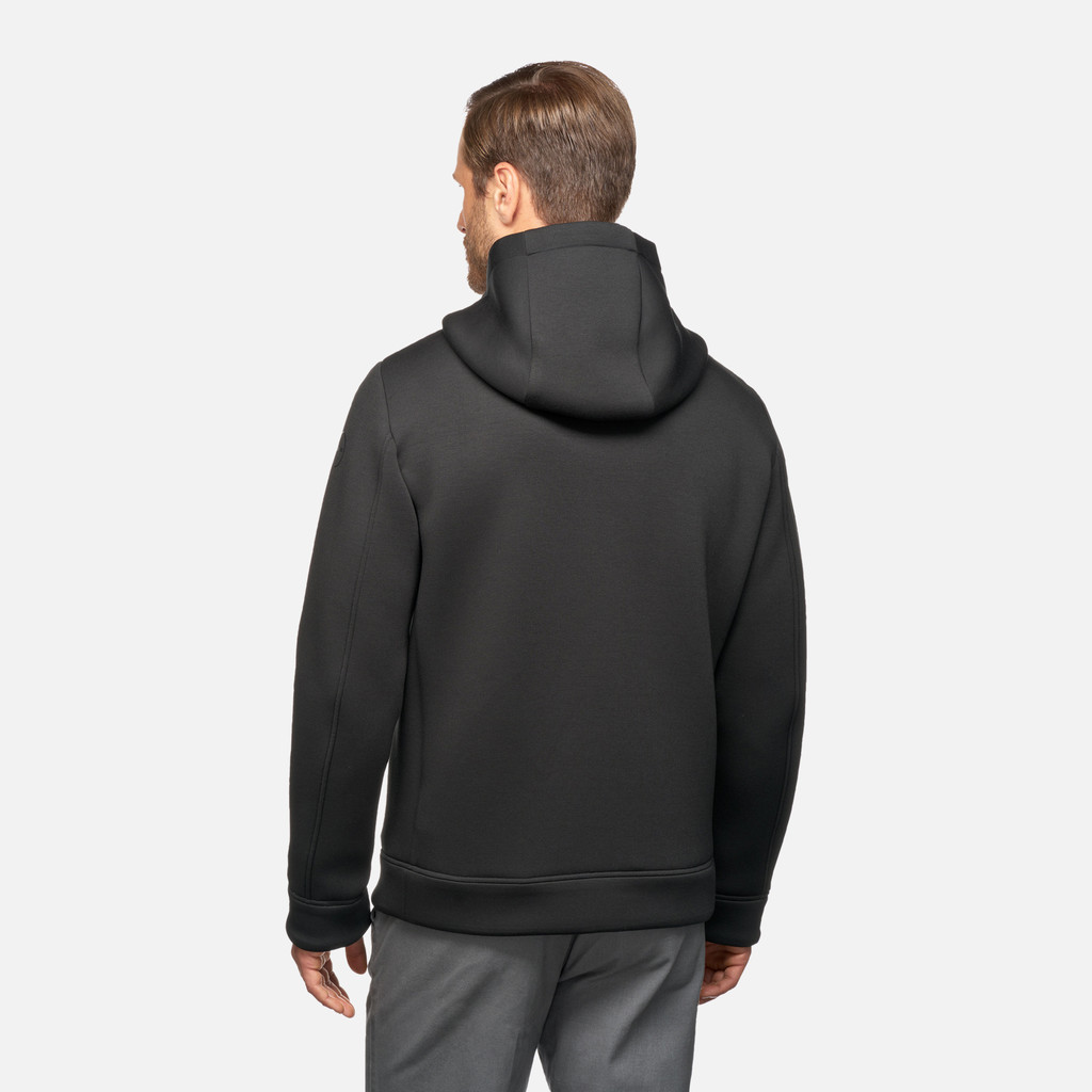 Hoodie SWEATER MAN Black - image number 5 | GEOX