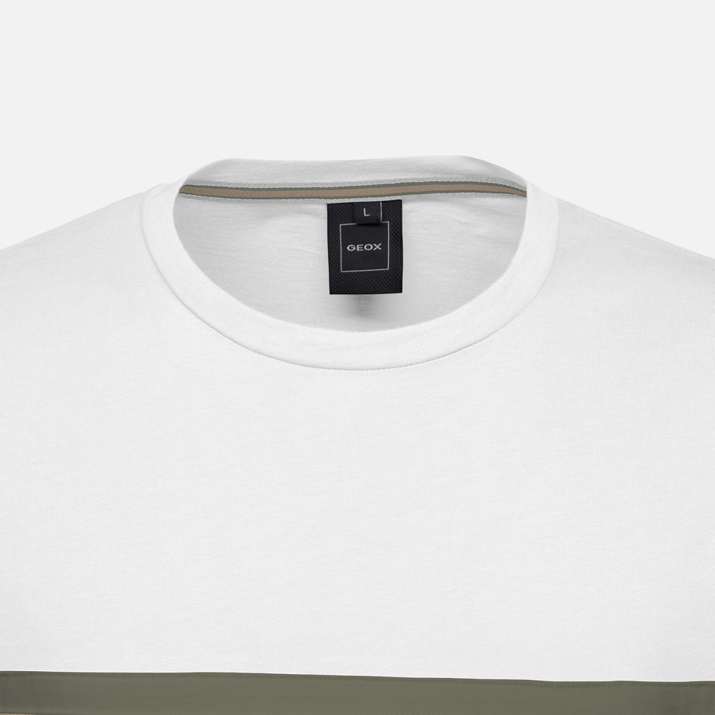t-shirt T-SHIRT MAN White - image number 7 | GEOX