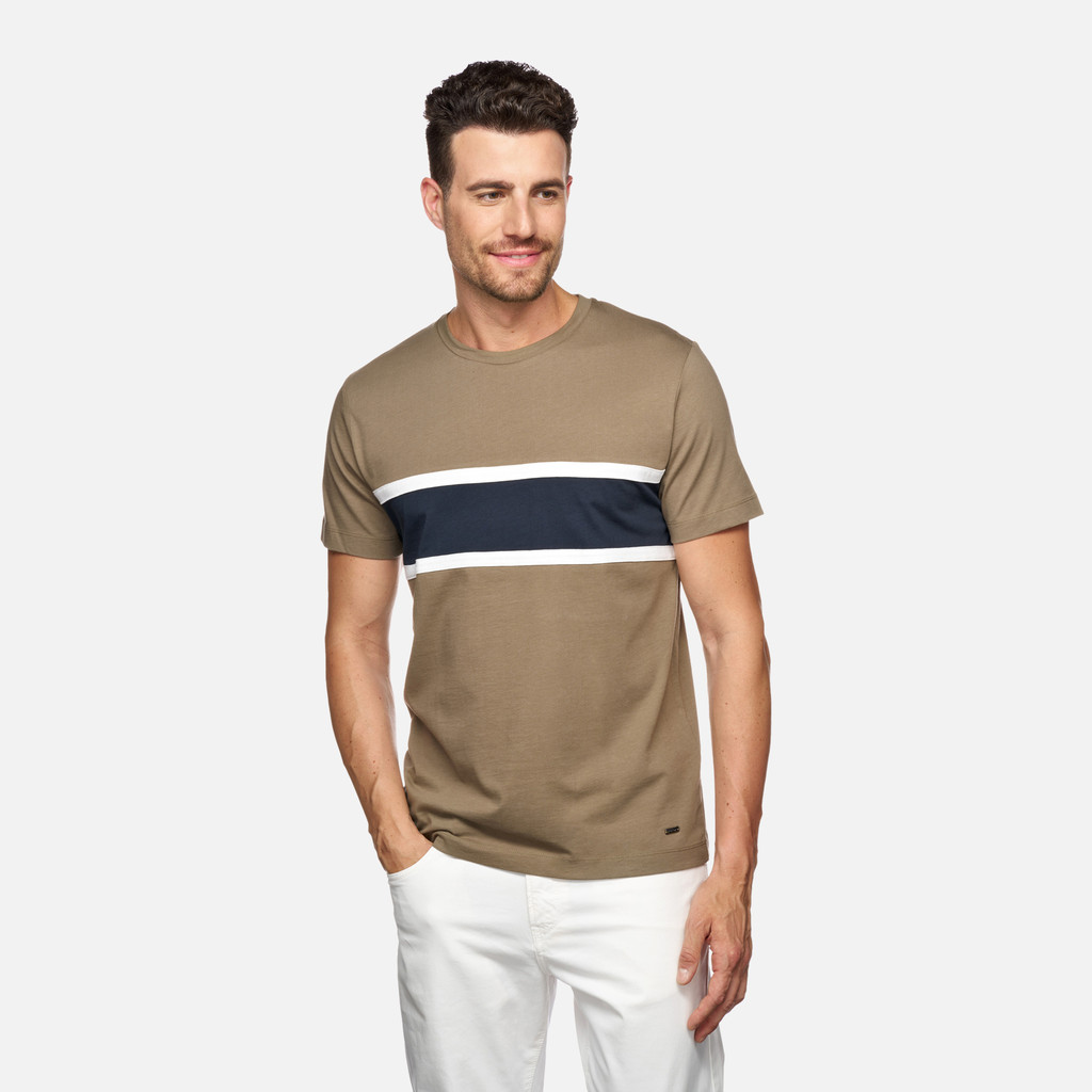 t-shirt T-SHIRT MAN Kalamata - image number 3 | GEOX