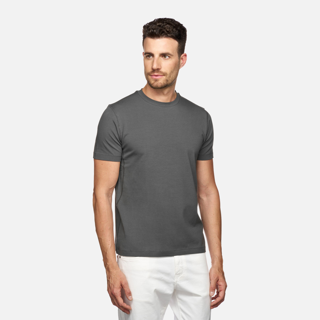 T-shirt T-SHIRT MAN Light climbing ivy - image number 3 | GEOX