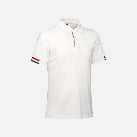 Polo shirt POLO MAN White - image number 2 | GEOX