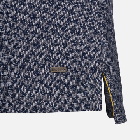 polo shirt POLO MAN Sky/White - image number 7 | GEOX