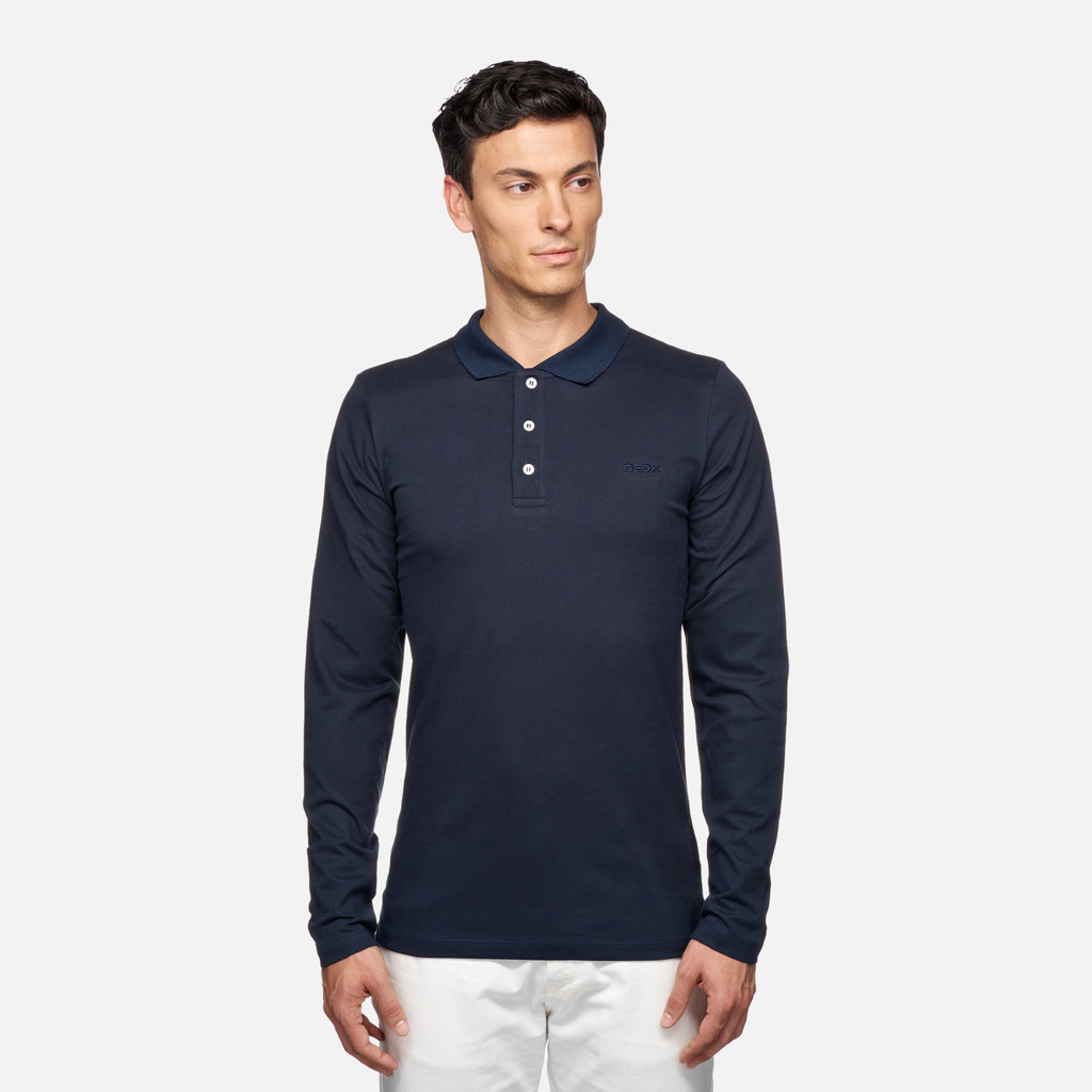 polo shirt POLO MAN Sky captain - image number 1 | GEOX