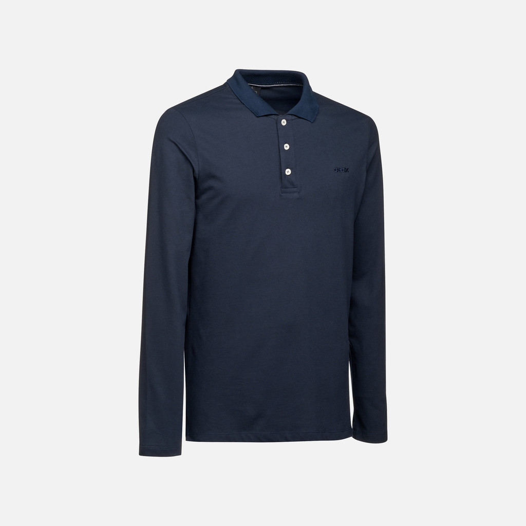 polo shirt POLO MAN Sky captain - image number 2 | GEOX