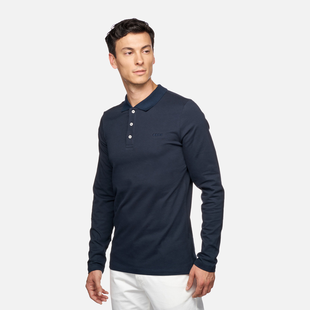 polo shirt POLO MAN Sky captain - image number 3 | GEOX