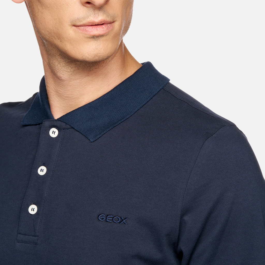 polo shirt POLO MAN Sky captain - image number 8 | GEOX