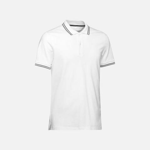 polo shirt POLO MAN White - image number 2 | GEOX