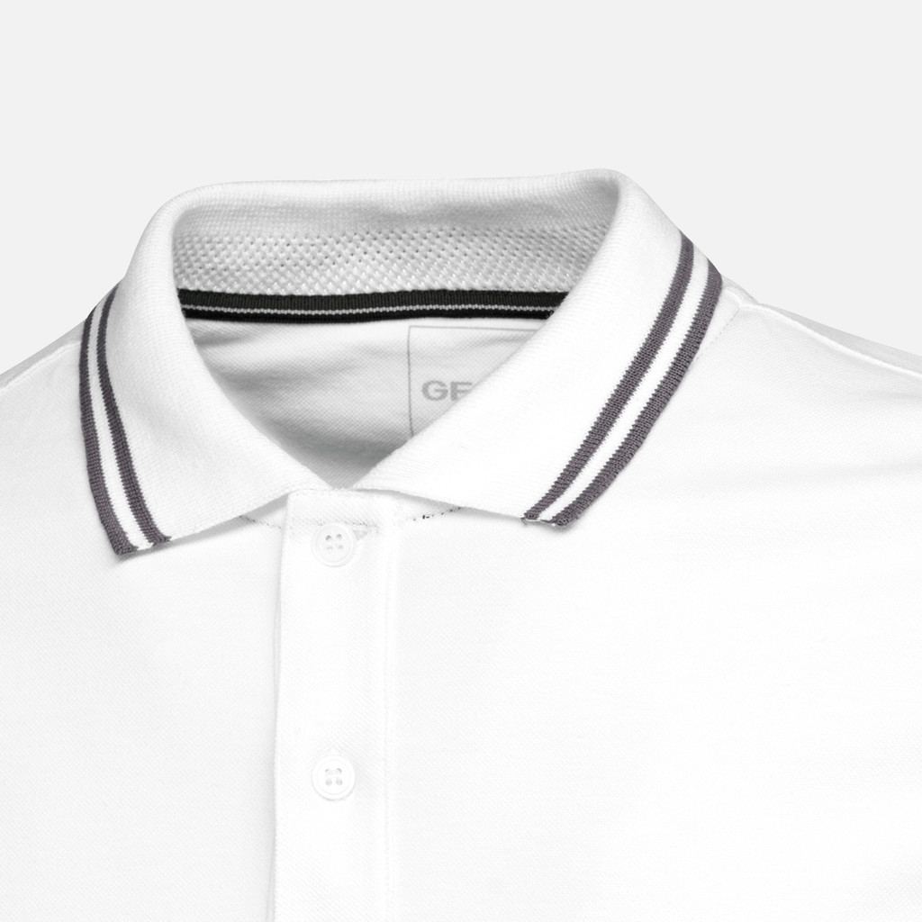 polo shirt POLO MAN White - image number 7 | GEOX