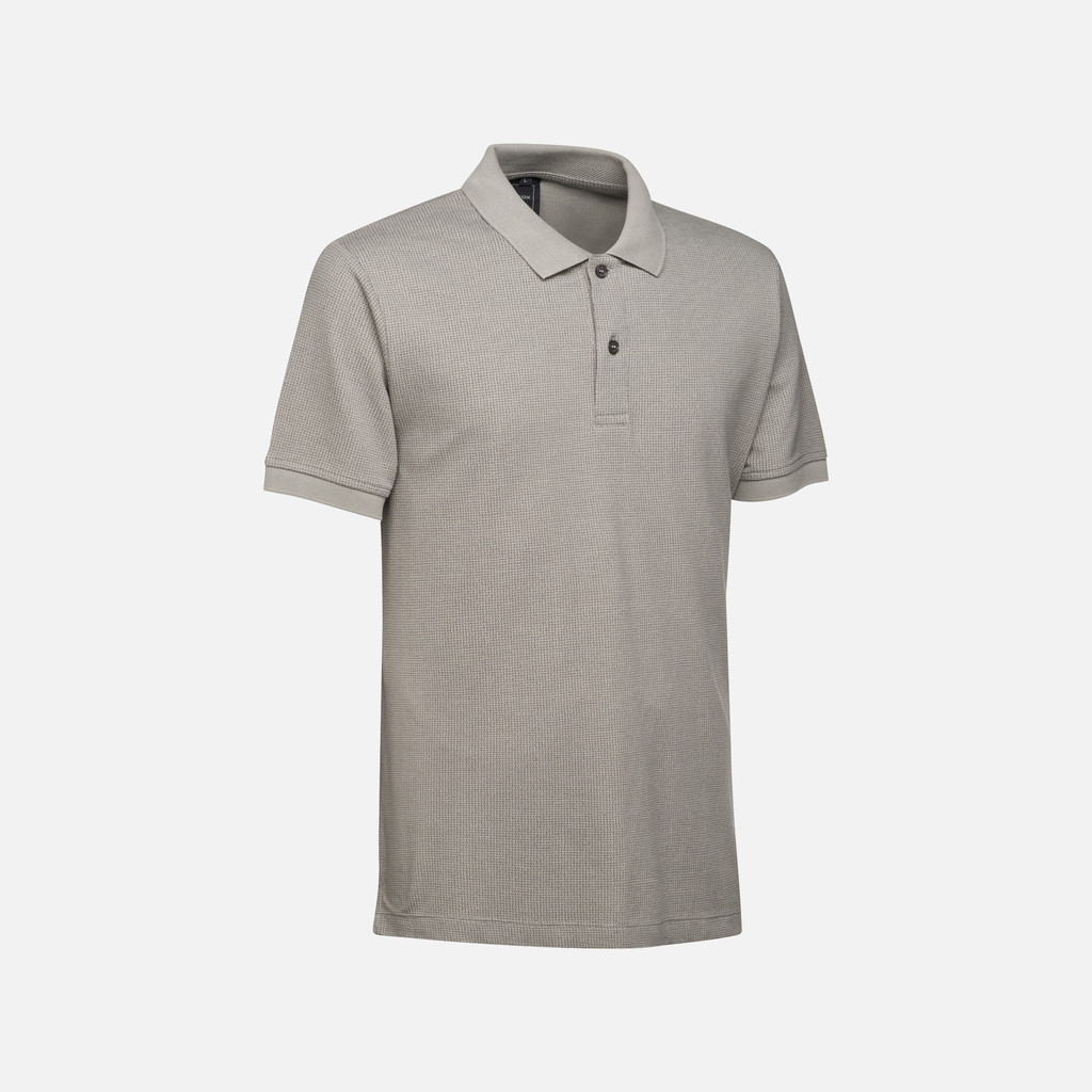 Polo shirt POLO MAN Flint grey/Smoke pearl - image number 2 | GEOX