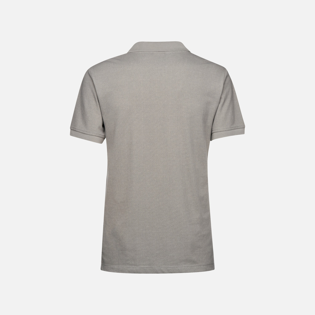 Polo shirt POLO MAN Flint grey/Smoke pearl - image number 4 | GEOX