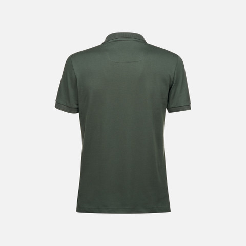polo shirt POLO MAN Light climbing ivy - image number 4 | GEOX