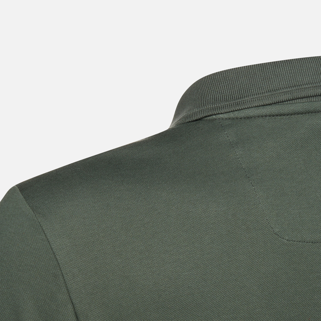 polo shirt POLO MAN Light climbing ivy - image number 6 | GEOX