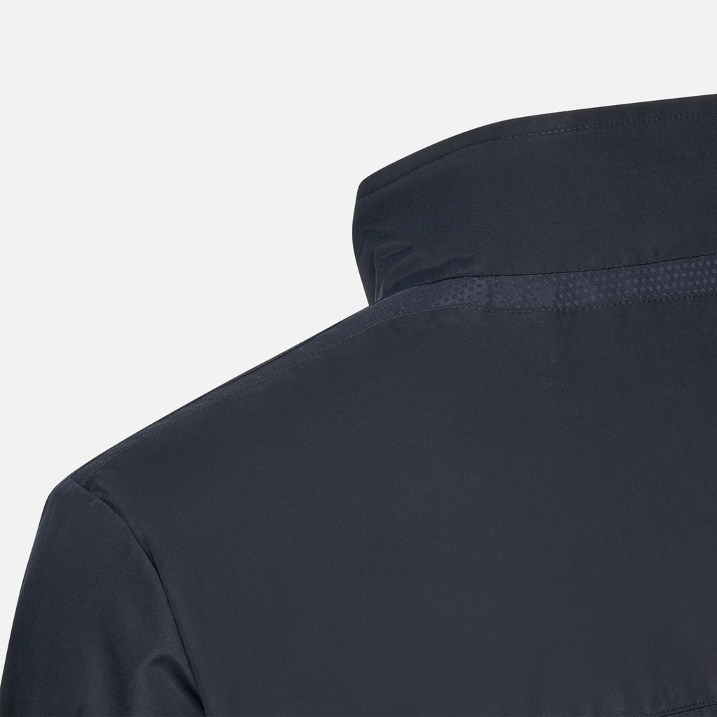 Bomber jacket JHARROD MAN Sky Captain/White/Red - image number 6 | GEOX