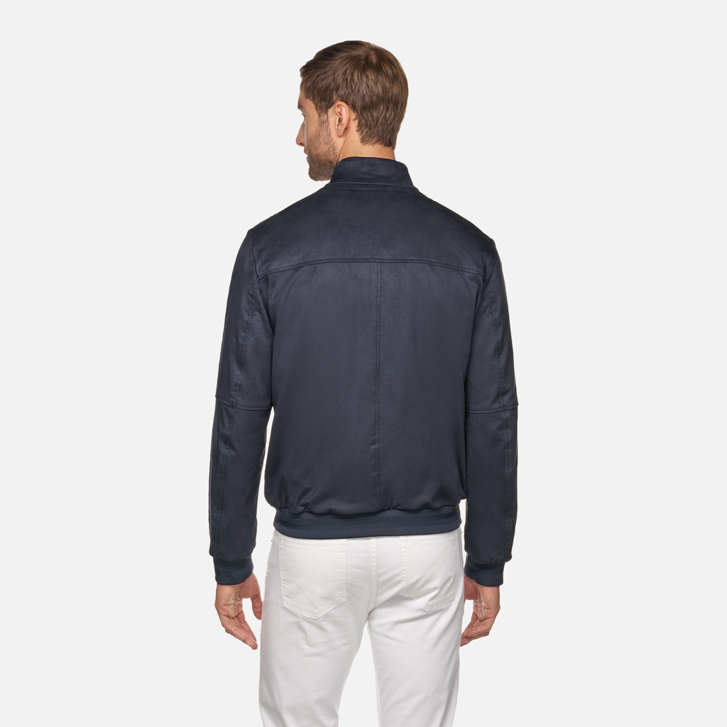 Bomber jacket BLAINEY MAN Sky captain - image number 5 | GEOX