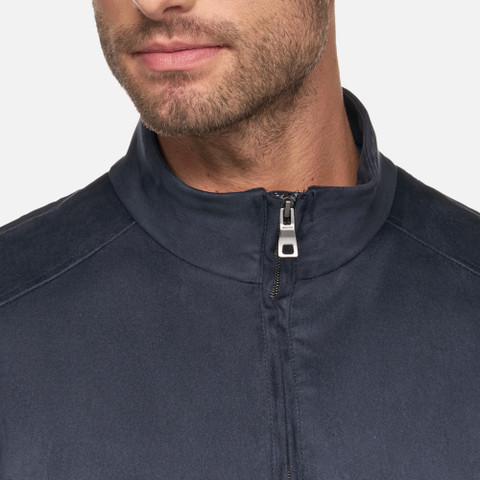 Bomber jacket BLAINEY MAN Sky captain - image number 8 | GEOX