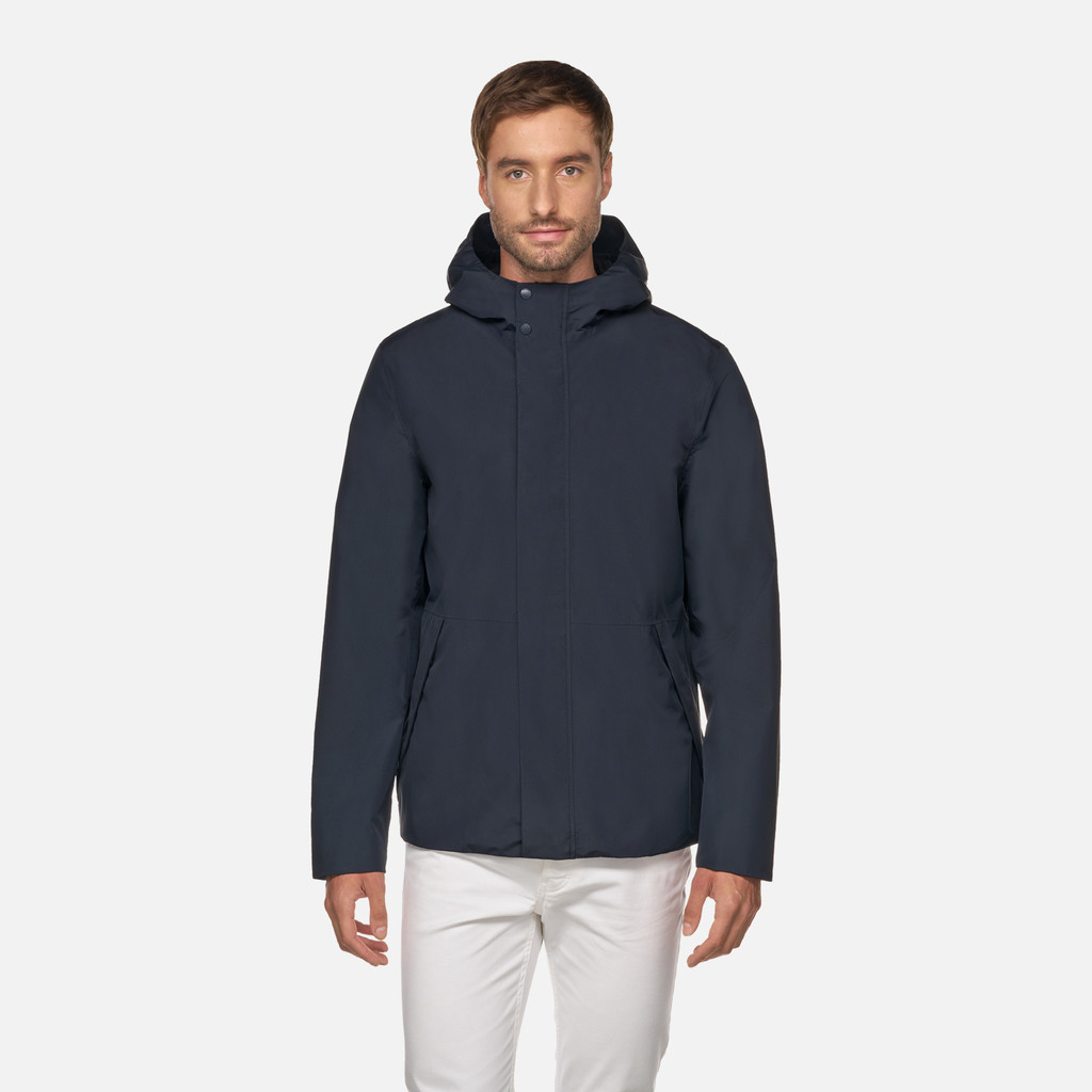 Short parka DORAY ABX MAN Sky captain - image number 1 | GEOX