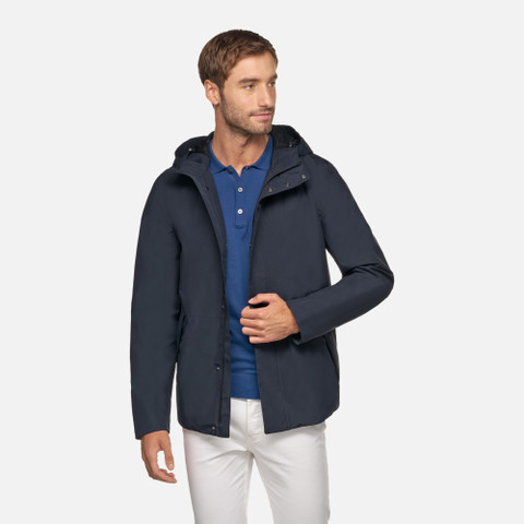 Short parka DORAY ABX MAN Sky captain - image number 3 | GEOX