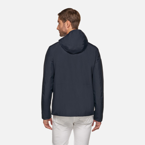Short parka DORAY ABX MAN Sky captain - image number 5 | GEOX